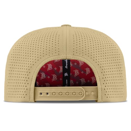 Image of Branded Bills Bare Elite Classic Flat Bill Snapback Hat for Men