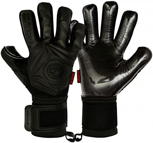 GK Saver 3D Blackout Guantes de Portero, Unisex Adulto