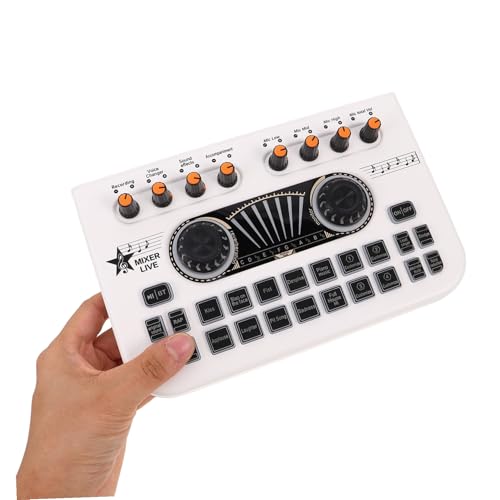 Console de mixage audio DJ numérique et doublage vocal pour streaming audio mobile