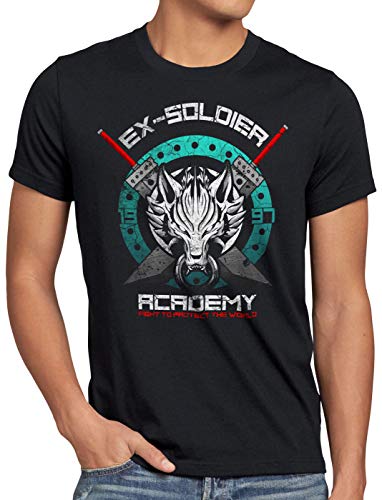 style3 Ex-Soldier Herren T-Shirt final 7 reitvogel Sephiroth Größe:S