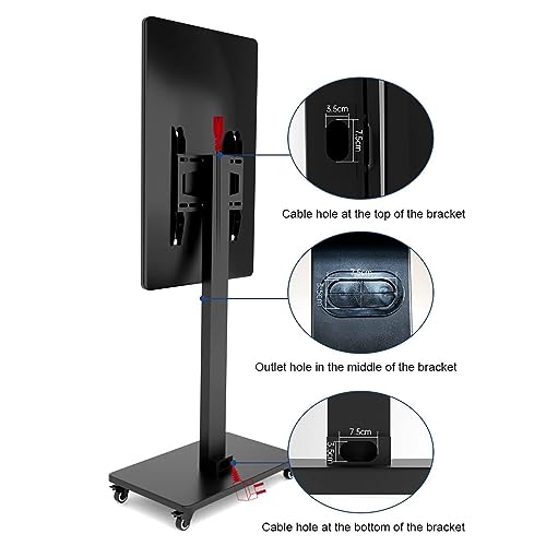Soporte universal para TV de pie móvil para 32-65 pulgadas miniatura 3