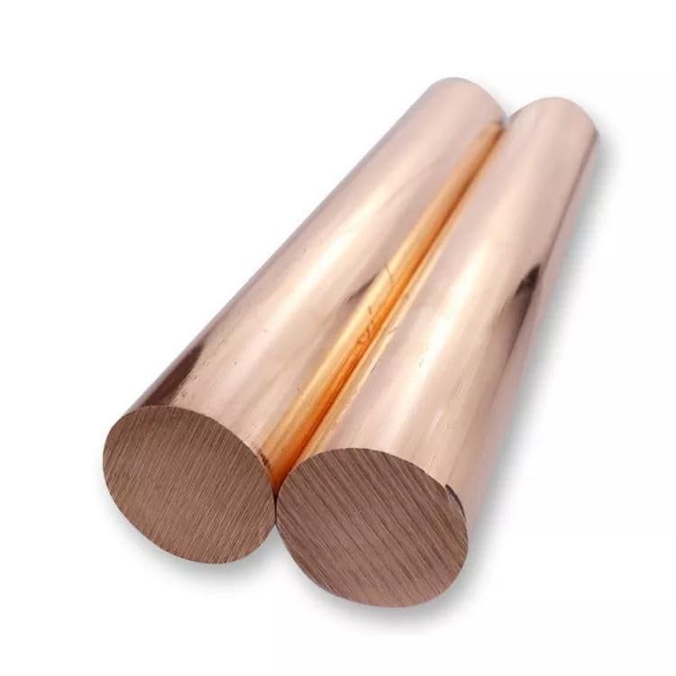 Copper Round Rod, Length 100mm 150mm 200mm 250mm 300mm Copper Round Bar Rod, Diameter 3mm to 25mm Metal Rods 1pc(18x100mm)