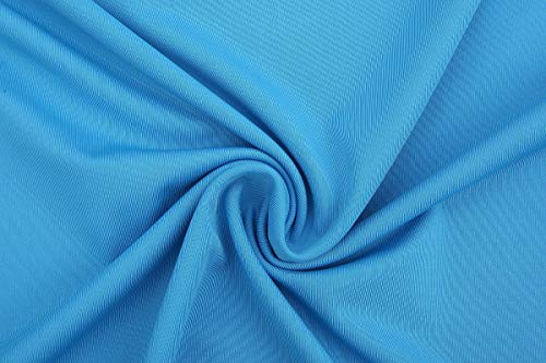 Swim Shirts For Men Upf 50+ Uv Sun Protection Rashguard Long Sleeve Outdoor T-Shirt For Running,Fishing,Hiking,Workout Sky Blue L #TOP2