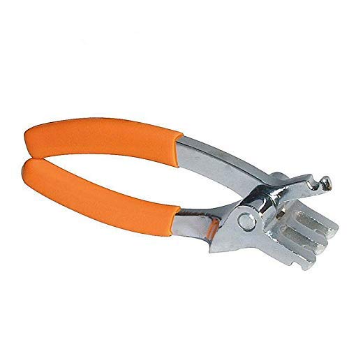 Archery D Loop Pliers D Rope String Nonslip Grip Compound Bow Tool（Orange） #TOP1