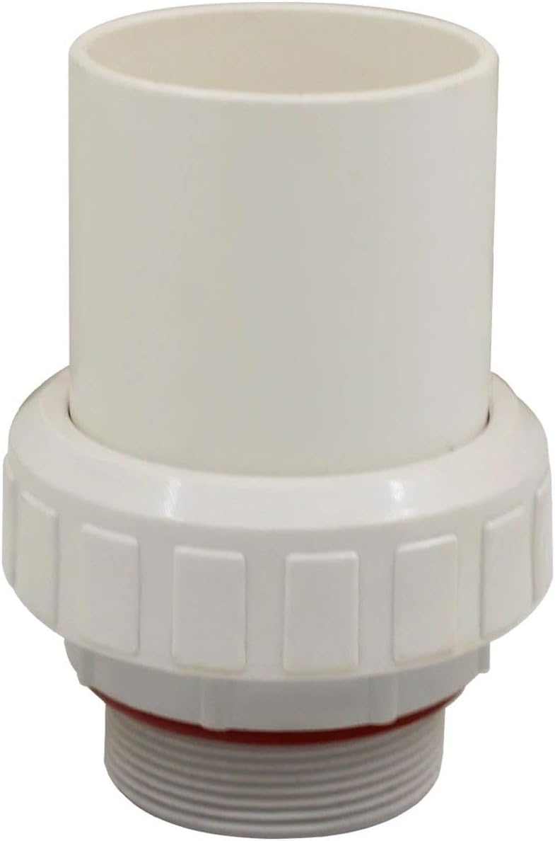 Bocchettone PVC 1,5" unione raccordi pompa filtro sabbia
