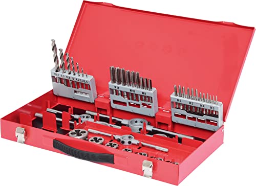 KS TOOLS 331.0644 Coffret De Jeux De Tarauds Et Filières - 44 Pièces Gris