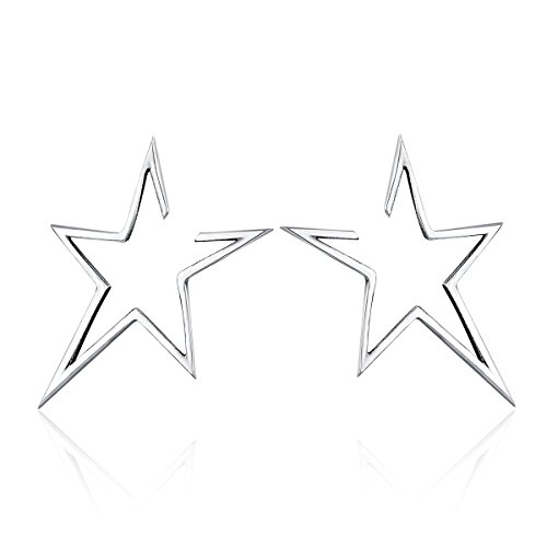 Boucles d'oreilles étoile argent 925 femme pour sublimer vos tenues de bureau et de soirée