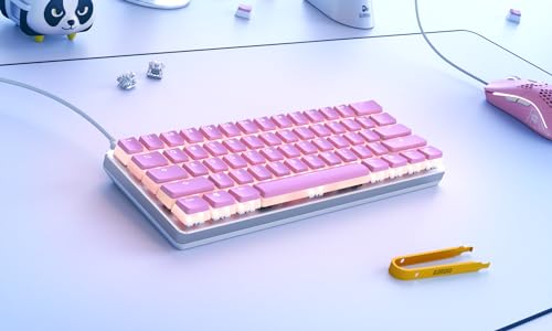 Glorious GAKC-241 Aura V2 (Pixel Pink) - Pbt Pudding Keycaps thumb #2