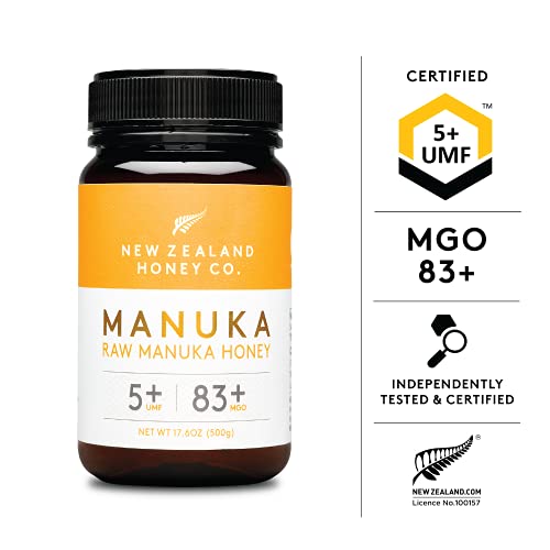 New Zealand Honey Co. Rauwe Manuka-honing UMF 5+ / MGO 83+ | 500g - Image 5
