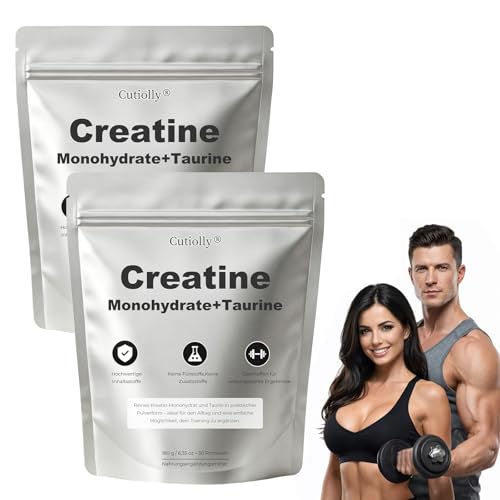 Creatin und Taurin Kreatin Monohydrat Pulver Taurin Pulver Vegan Hochwertige Creatin Monohydrat Creatin Monohydrat Pulver