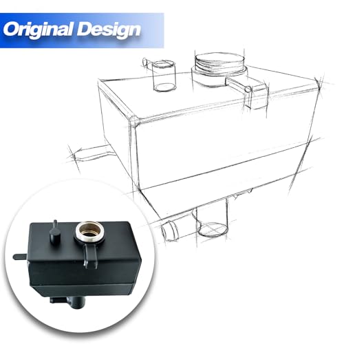 Image of Aluminum JL Coolant Reservoir Tank Wrangler JL Coolant Reservoir Jeep JL Coolant Reservoir Jeep Wrangler JL 2.0 Coolant Reservoir 2018+ & Gladiator JT Coolant Reservoir Expansion Bottle
