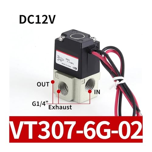 Électrovanne pneumatique VT307 pour stabiliser le vide d'air