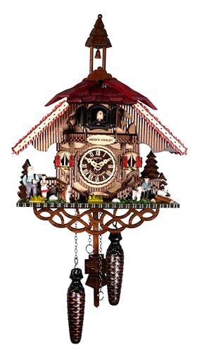 Engstler Quartz Cuckoo Clock Black Forest House