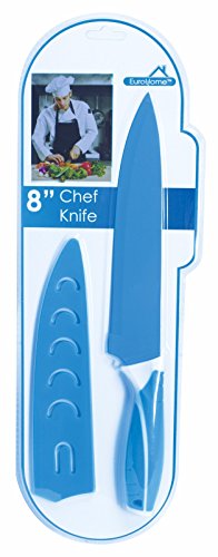 Euro Home 3” Non-Stick Paring Knife with Protective Cover Blue