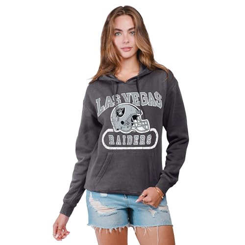 Ultra Game Women's NFL Official Super Soft Hoodie Pullover Sweatshirt