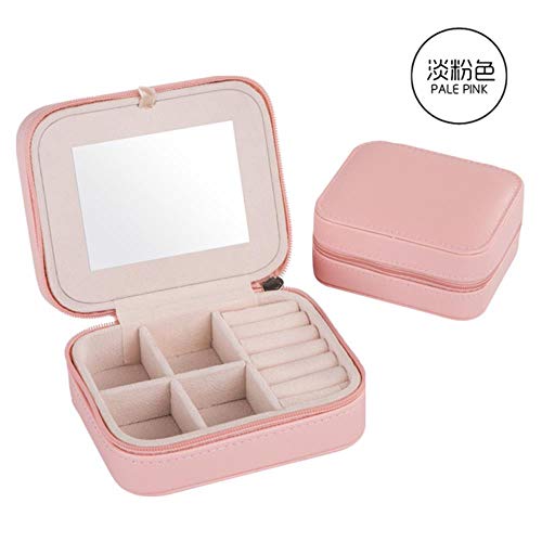 Preisvergleich Produktbild Pakopjxnx Schmuck-Aufbewahrungsbox für Ringe, Ohrringe, Halsketten 2