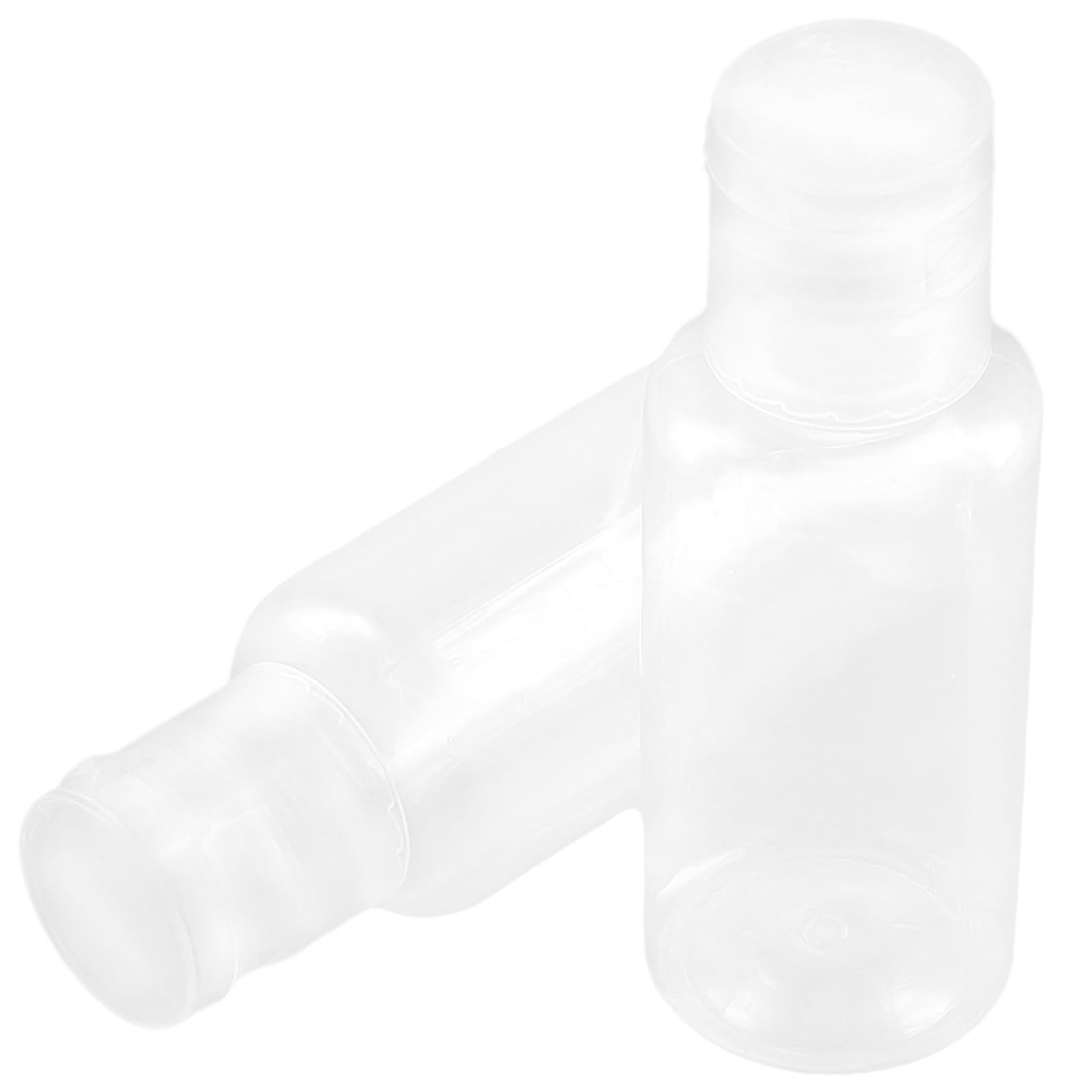 MOUYAT 110PCS 30ml Travel Bottle, 30ml Plastic Bottles with Lids, Refillable Clear Flip Cap Bottles for Trip Lotion, Toiletries - Image 4