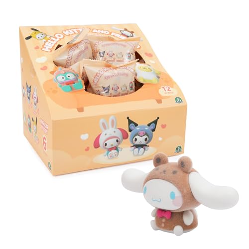 Hello Kitty, 1 Figura Coleccionable, 4 cm, Serie Cross Vestidor, Modelo Aleatorio, para niños a Partir de 3 años, HKT46