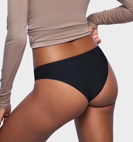 Magneticfit Cheeky Underwear for Women Bikini Stretchy High Cut Panties Sexy Tagless Briefs 3 Pack2