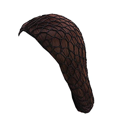 Qianmome Women Soft Rayon Snood Hat Hair Net Crocheted Hair Net Cap Mix