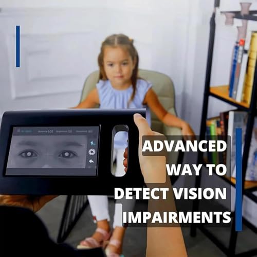 Tester portatile per oftalmologia con touch screen LCD, lungo raggio di misurazione, asse regolabile, per uno screening completo della salute degli occhi