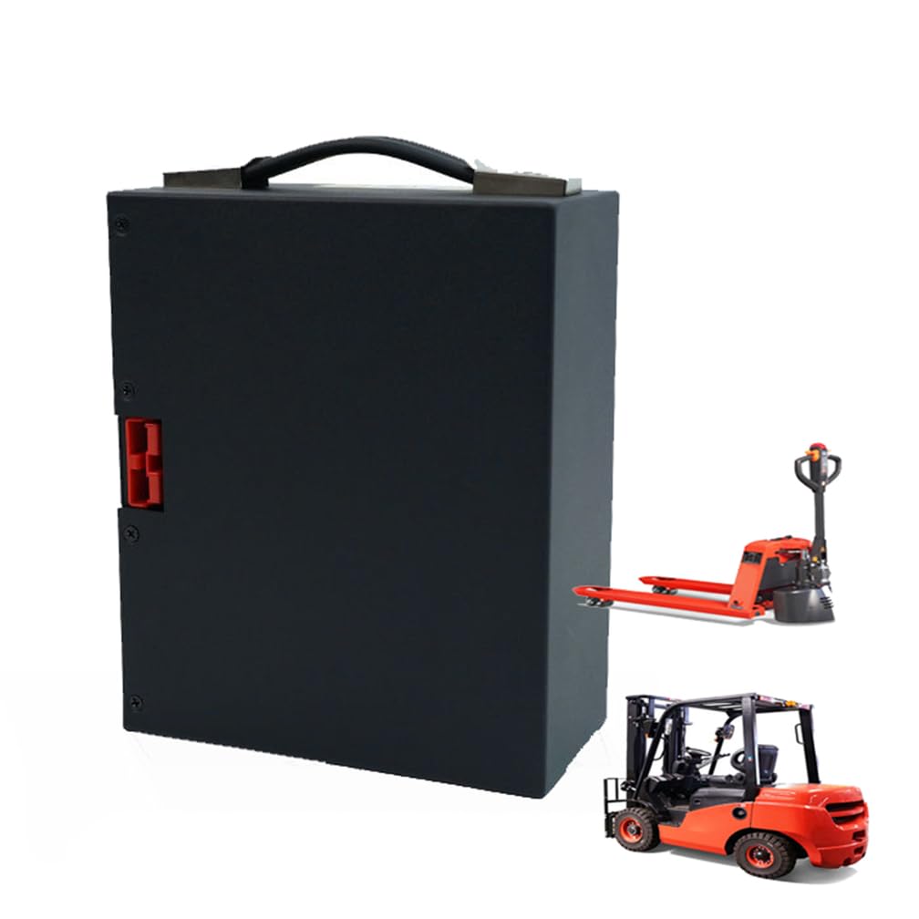 48V 10Ah 15Ah Elektro-Hubwagen LiFePO4 Lithium-Eisenphosphat-Akku 48 Volt Be- und Entladewagen Handstapler Akku