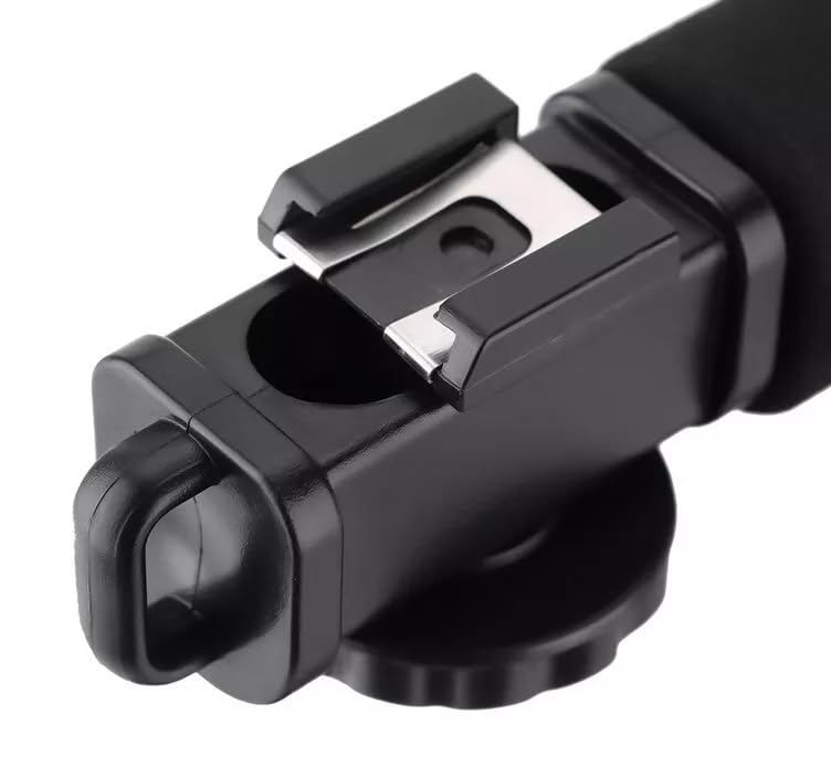 Ultra-Light U Shape Flash Bracket/Stabilizer Mount Compatible with Sony HDR-CX260 (Accommodates Microphones Or Lights)