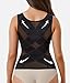 Nebility Waist Trainer for Women Corset Shapewear Tummy Control Body Shaper Vest Waist Cincher Shapewear Black