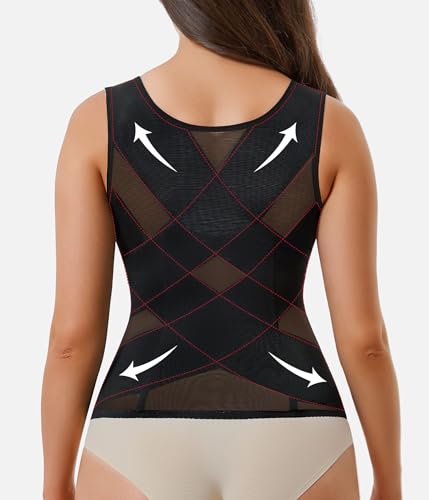 Image of Nebility Waist Trainer for Women Corset Shapewear Tummy Control | Body Shaper Vest Waist Cincher Shapewear