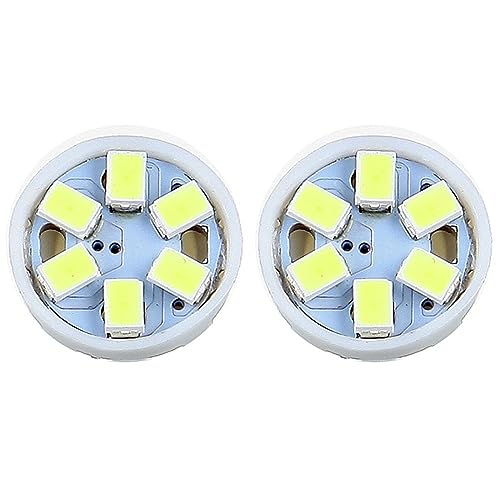cciyu-194-Extremely-Bright-LED-Bulbs-Interior-Lights-T10-6-3020-SMD-Dashboard-Gauge-Light-Speedometer-Odometer-Tachometer-LED-light-Instrument-Panel-Light-Wedge-T10-168-2825-W5W-Blue-Pack-of-20