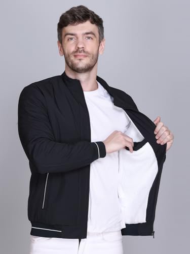 Image of RARE TIMES Men Puffer Jacket | Padded Jacket | Quilted Jacket | Trendy Winter Full Sleeve with Zipper Pocket Jacket (Pack of 1)