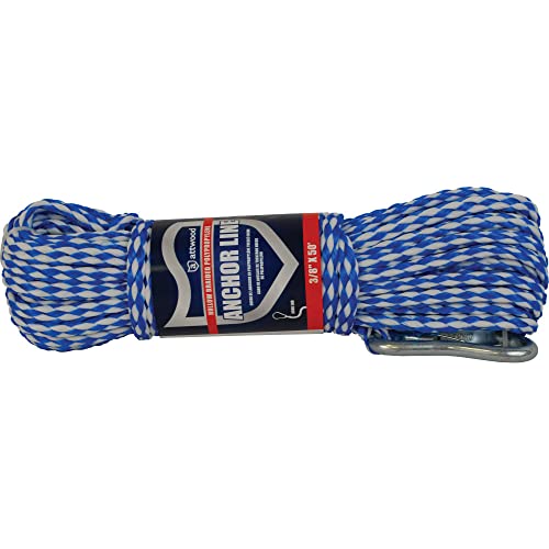 Attwood Polypropylene Hollow Braid Anchor Line
