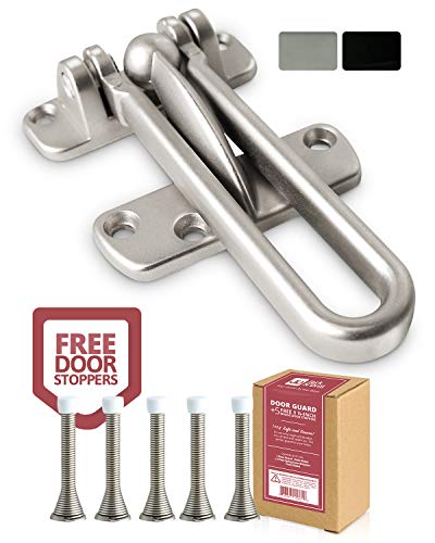 Jack N’ Drill Swing Bar Door Lock Durable Door Guard for Back