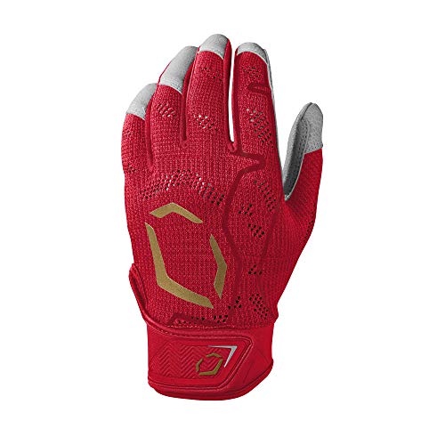Image of EvoShield Pro Srz Batting Glove - Scarlet, Youth Small