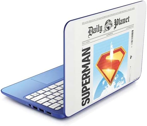 Skinit Decal Laptop Skin Compatible with Stream 11-d010nr 11.6in - Officially Licensed DC Comics Superman Official Logo Design