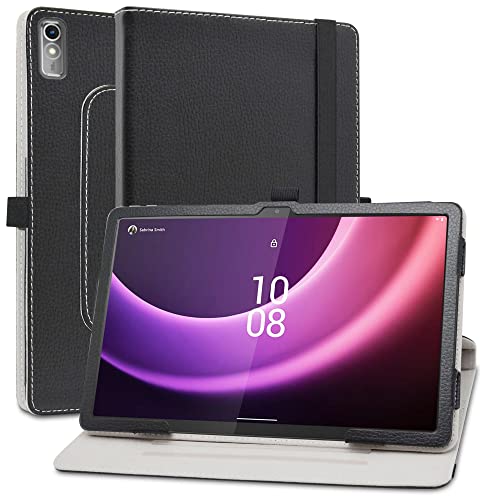 MAMA MOUTH Compatible con Lenovo Tab P11 2nd Gen Funda,Cuero Sintético Rotación de 360 Grados de Función de Soporte para 11.5' Lenovo Tab P11 (2nd Gen) TB350FU(Not fit Lenovo Tab P11),Negro