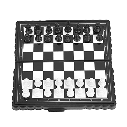 Portable Magnetic Ch Set Folding Ch Board G for Party Family Activities Travel Size Magnetic Chessboard G for and Adults