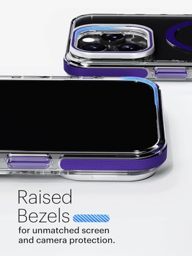Image of MINTZZ ️ for iPhone 16 Pro Case, Compatible with MagSafe, Military-Grade Protection, Yellowing Resistant, Scratch-Resistant TPU Back, Magnetic Phone Case for iPhone 16 Pro Purple