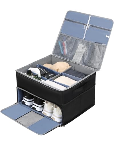 Golf Trunk Organizer for Car SUV Truck Golf Storage Bag for Golf Stuff Supplies Golf Shoe Bag for Men Golfing Accessories for Golfers Golf Gifts for Him Husband Dad Grandpa Golfing Gadgets Items Tools