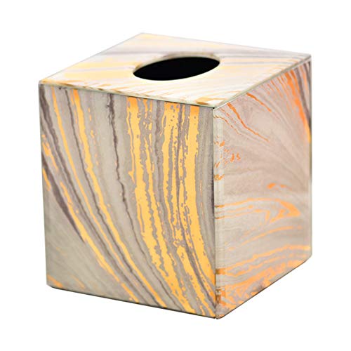 UCYG Caja De Pañuelos para El Hogar, Pañuelos Caja De Servilletas De La Caja De Almacenamiento De Escritorio, Portapañuelos De La Caja De Tejido Simple para La Sala De Estar para El Hogar Mesa Cover