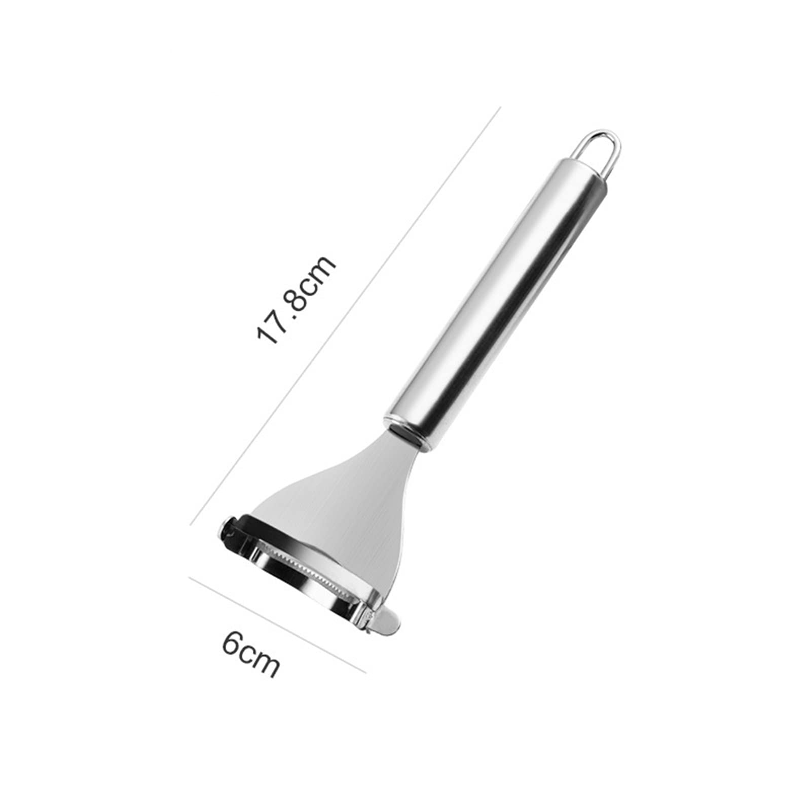 Zqkimzi Pelapatate, spogliarellista per mais | Chicchi di mais per piallatrice per pannocchie | Gadget da cucina con impugnatura ergonomica multifunzionale in acciaio inossidabile per pannocchie di