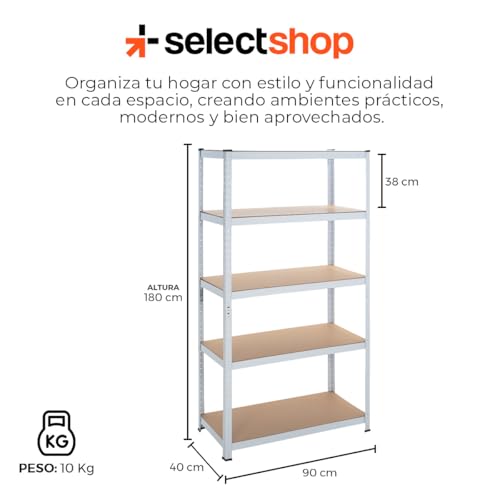 Opiniones de Estante Multiusos disponible en línea para comprar. 2 Estante Multiusos marca SELECTSHOP (2)