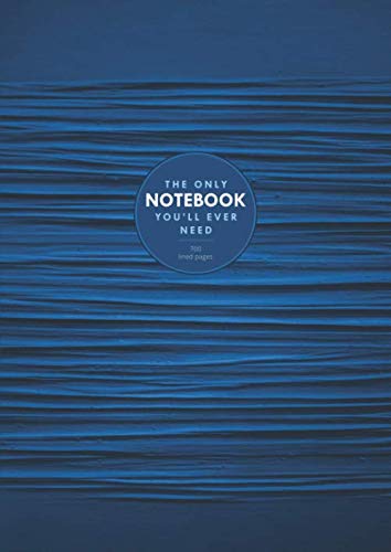 The Only Notebook You’ll Ever Need | Golding’s Giant Journal, 700 Lined Pages | Blue Theme