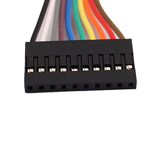 Aexit 5 Pcs Accesorios Audio y Video 2.54mm 10P Hembra miniatura 3