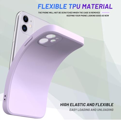 Image of for iPhone 11 Case Purple, Scratch Resistant with Soft Touch, Slim Thin Phone Cover for iPhone 11 6.1 inch