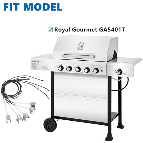 Image of SafBbcue Grill Igniter Replacement for Royal Gourmet GA5401T Grill Accessories Replacement Parts, Corrosion Resistant Ignition Easy Install