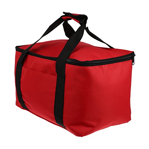 TIDTALEO Insulated Meal Transport Bag Portable Heat Preservation Carrier for Pizza Cakes and Food for Outdoor Picnics Home Use and Take out Packing