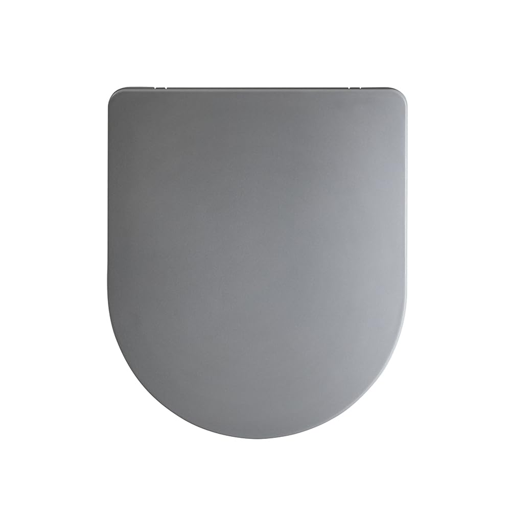 Milano Pebble Elements Toilet Wc Quick Release Soft Close Seat - 365Mm X 420Mm