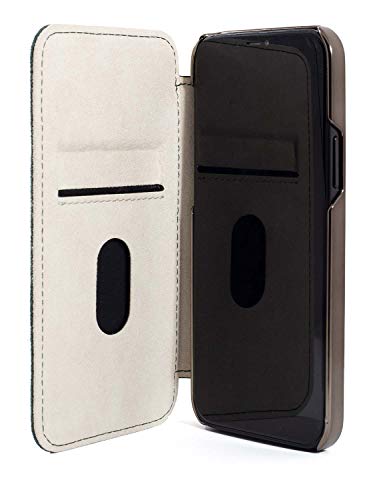 Greenwich Blake Alcantara Case For Iphone 12 / Iphone 12 Pro (2020) 6.1 Inch Compatible With Magsafe Wireless Charging - Sage (Green) #TOP5