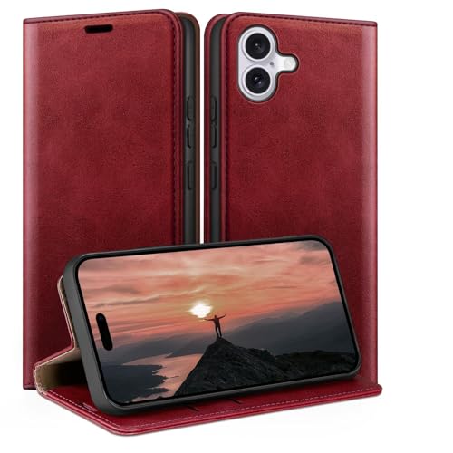 Coque iPhone 17 portefeuille anti-RFID avec fentes pour cartes